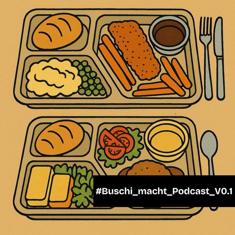 Titelbild für Episode: 🎙 Buschi lernt KI – Die KI-Kantine öffnet!
