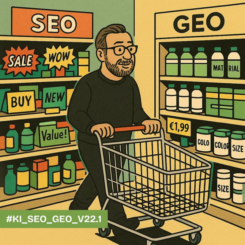 Titelbild für Episode: Von SEO zu GEO: Warum du jetzt für Maschinen schreiben solltest