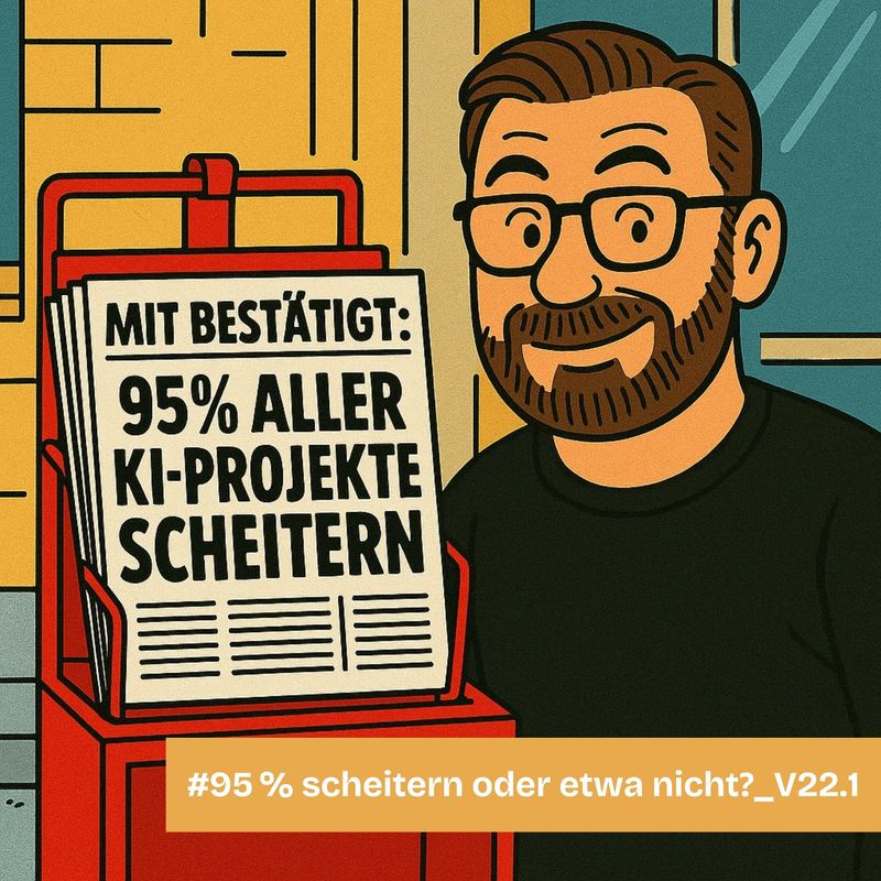 Titelbild für Episode: 95 % scheitern – oder einfach nur schlecht gemessen?