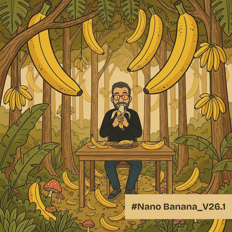 Titelbild für Nano Banana: Google's new image AI in the canteen
